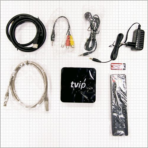 Комплектация приставки TVIP S400